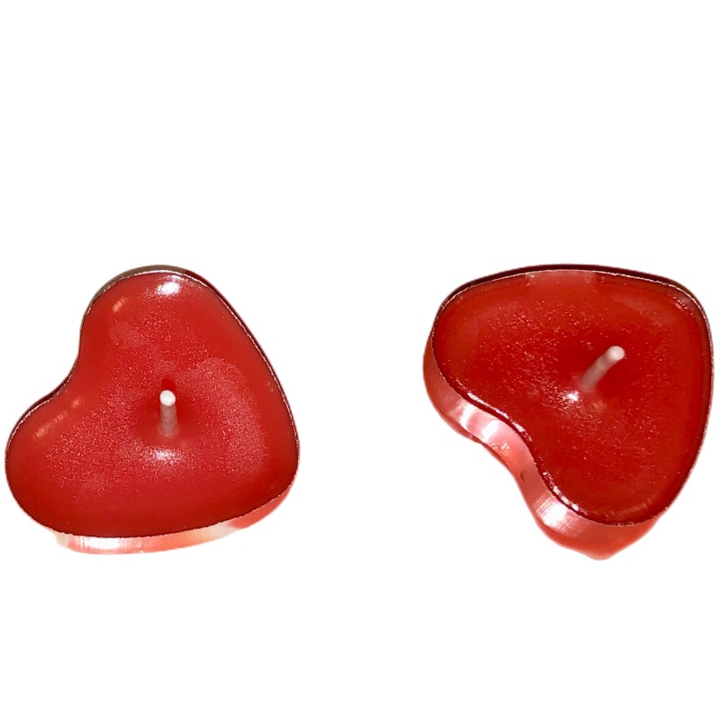 100 Sets Heart shaped Empty Al - огляд і ціна Candle Containers
