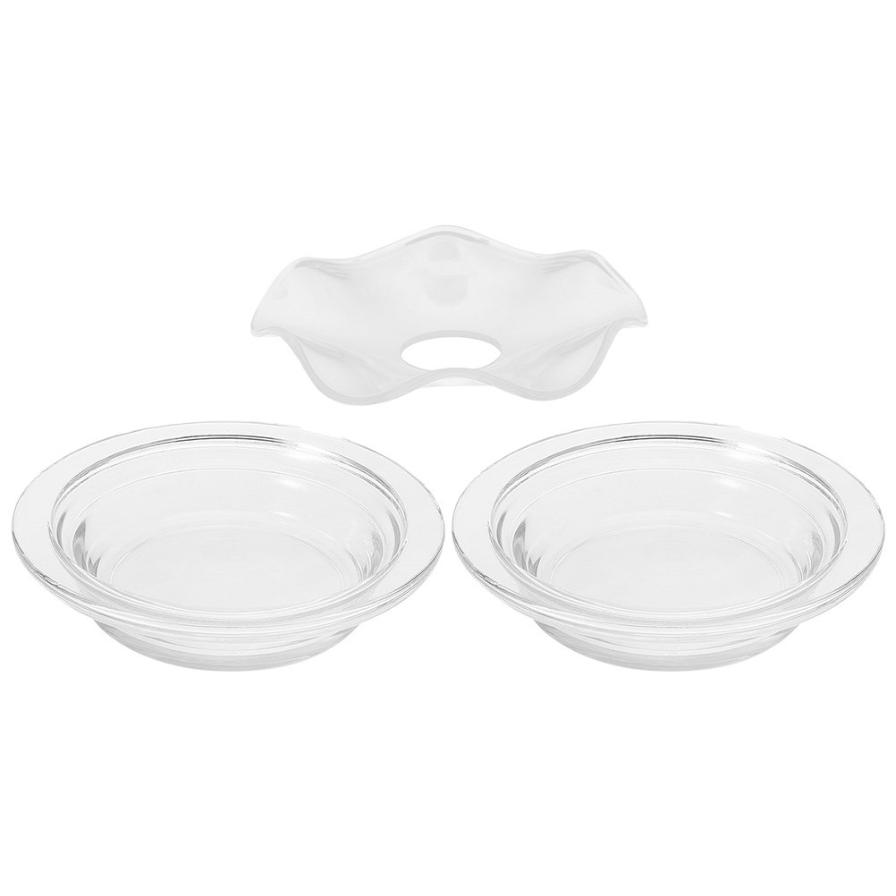 Glass Aromatherapy Dish 3 Pack - огляд і ціна Wax Melts
