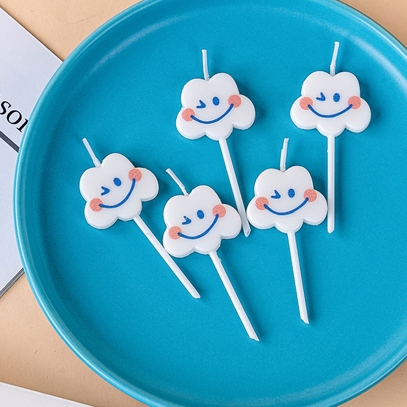 Ins Cute Cloud Smiling Birthda - огляд і ціна Paraffin Wax