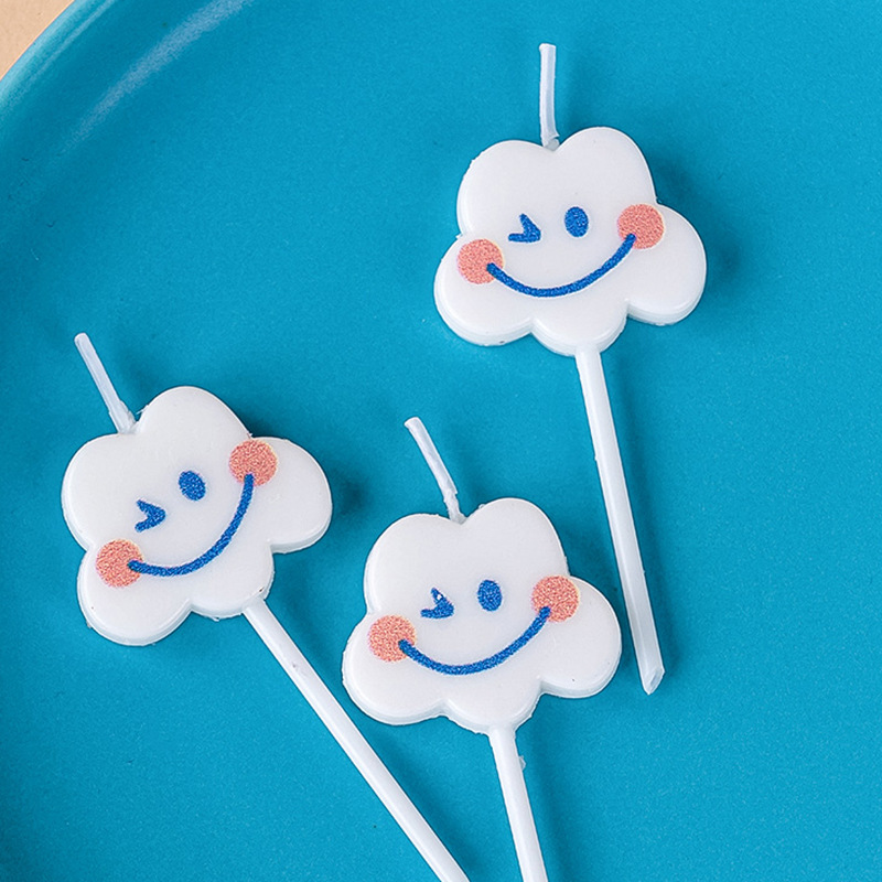Ins Cute Cloud Smiling Birthda - огляд і ціна Paraffin Wax