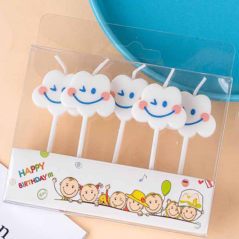 Ins Cute Cloud Smiling Birthda - огляд і ціна Paraffin Wax