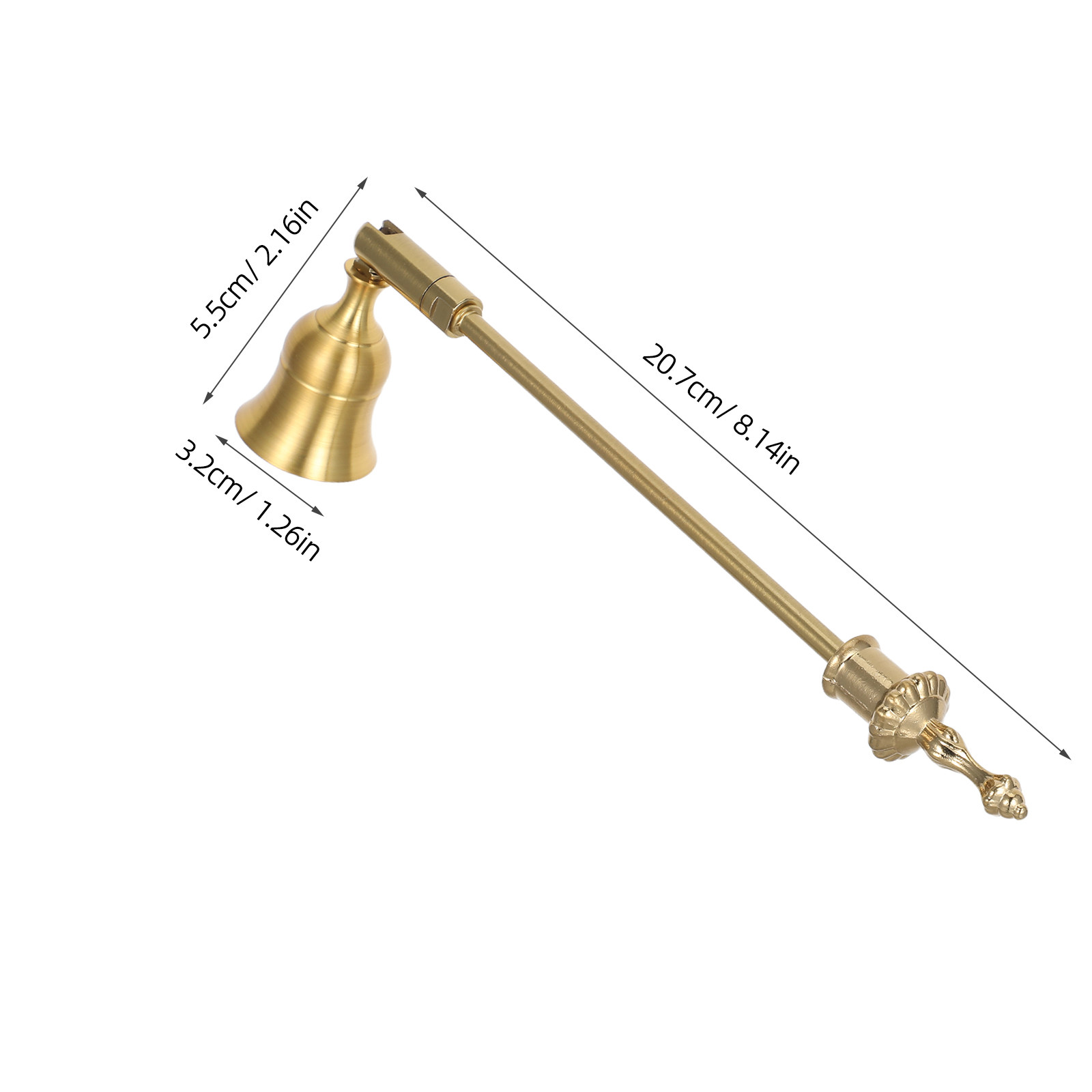 Vintage Decorative Snuffer Alu - огляд і ціна Candle Wick