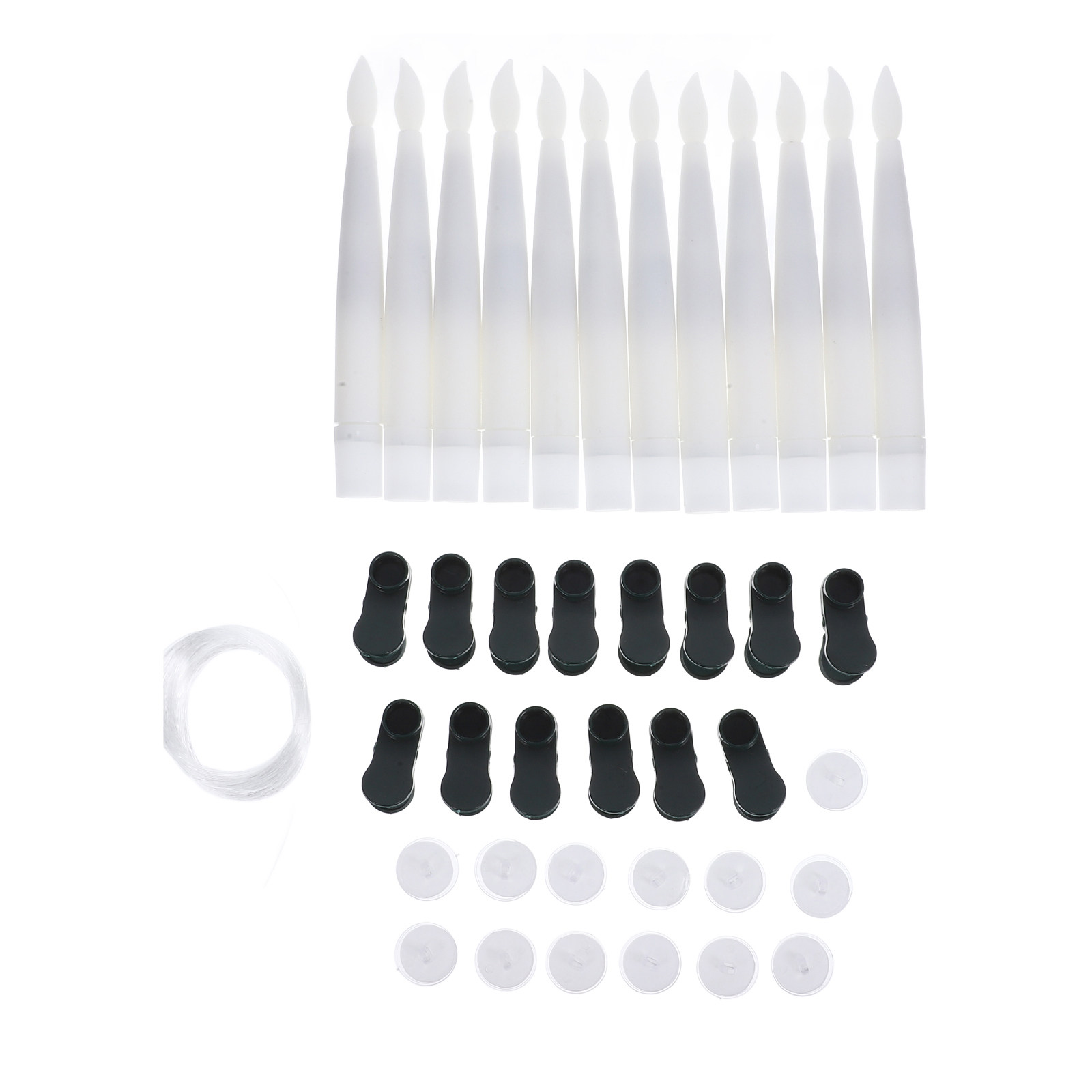 12Sets LED Decoration Candles  - огляд і ціна Paraffin Wax