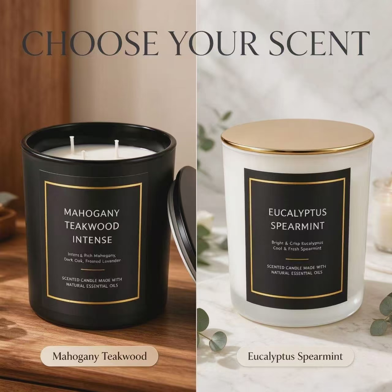 Scented Candles Romantic Air F - огляд і ціна Soy Wax