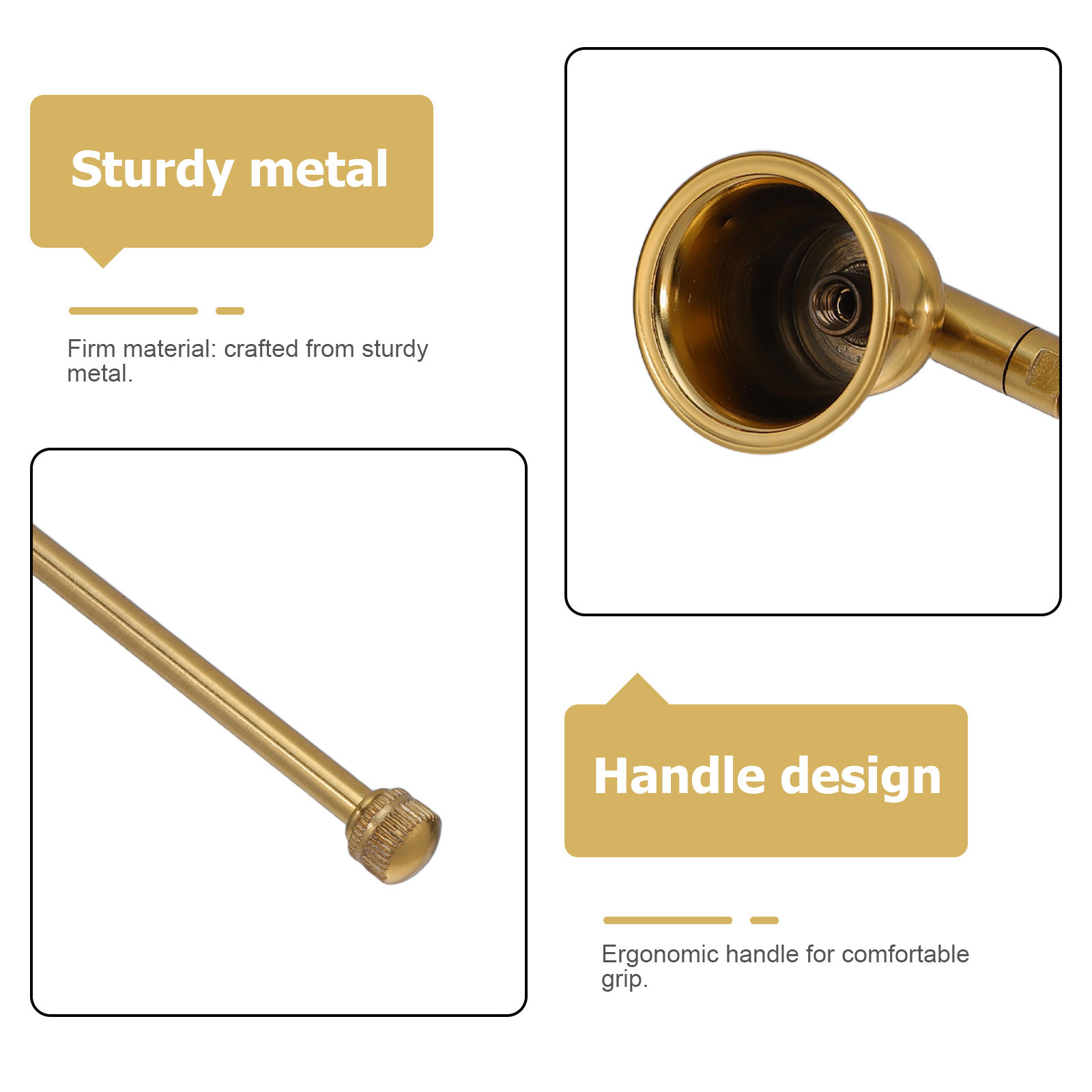 Metal Snuffer Retro Style Long - огляд і ціна Candle Wick
