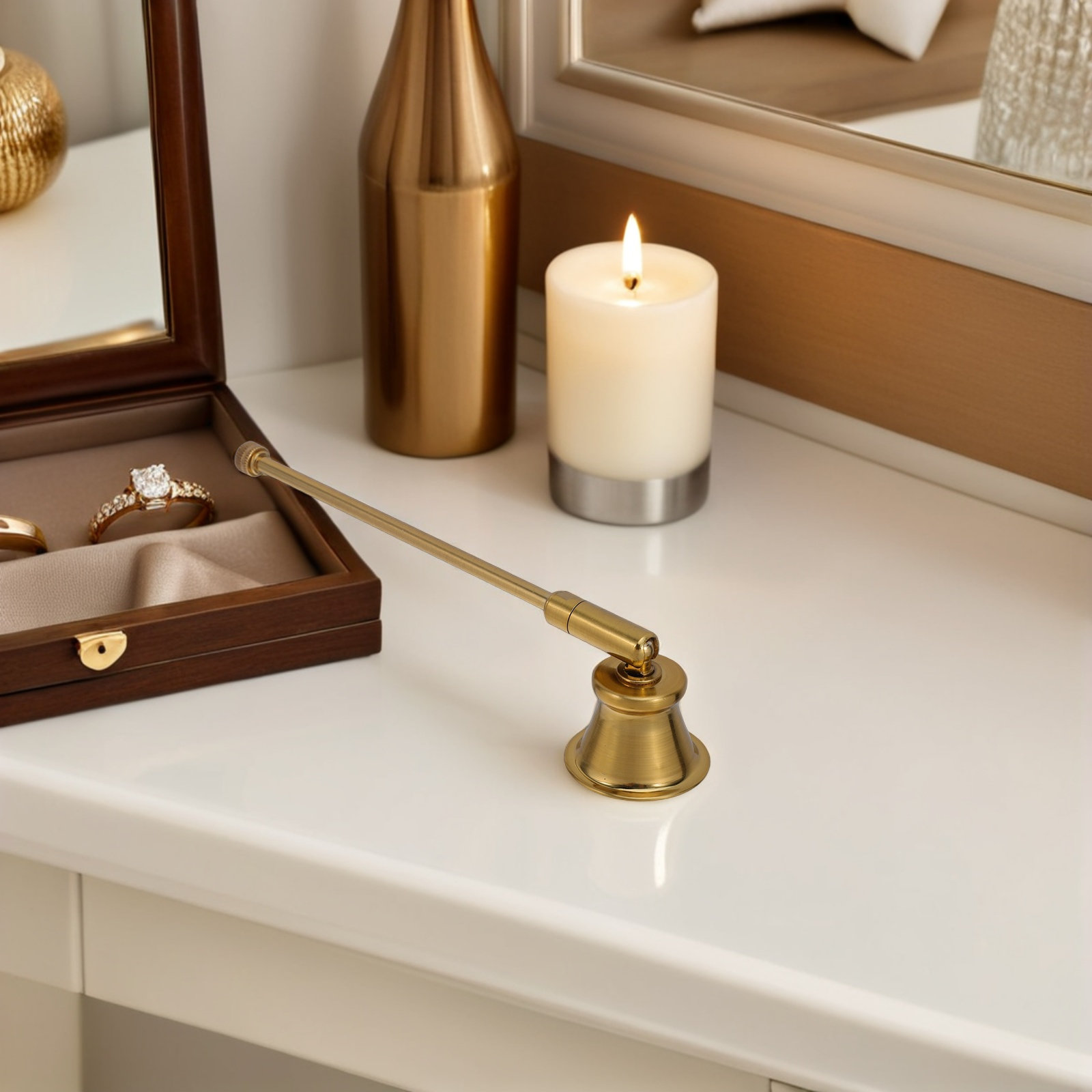 Metal Snuffer Retro Style Long - огляд і ціна Candle Wick