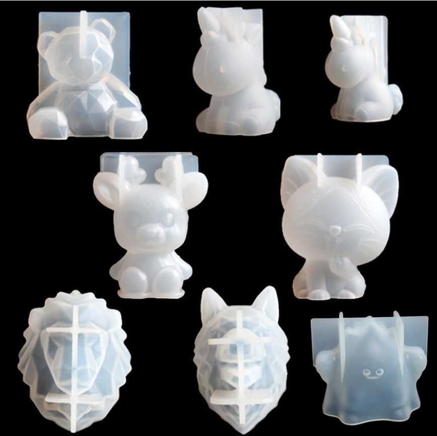 Transparent Unicorn Silicone E - огляд і ціна Candle Molds