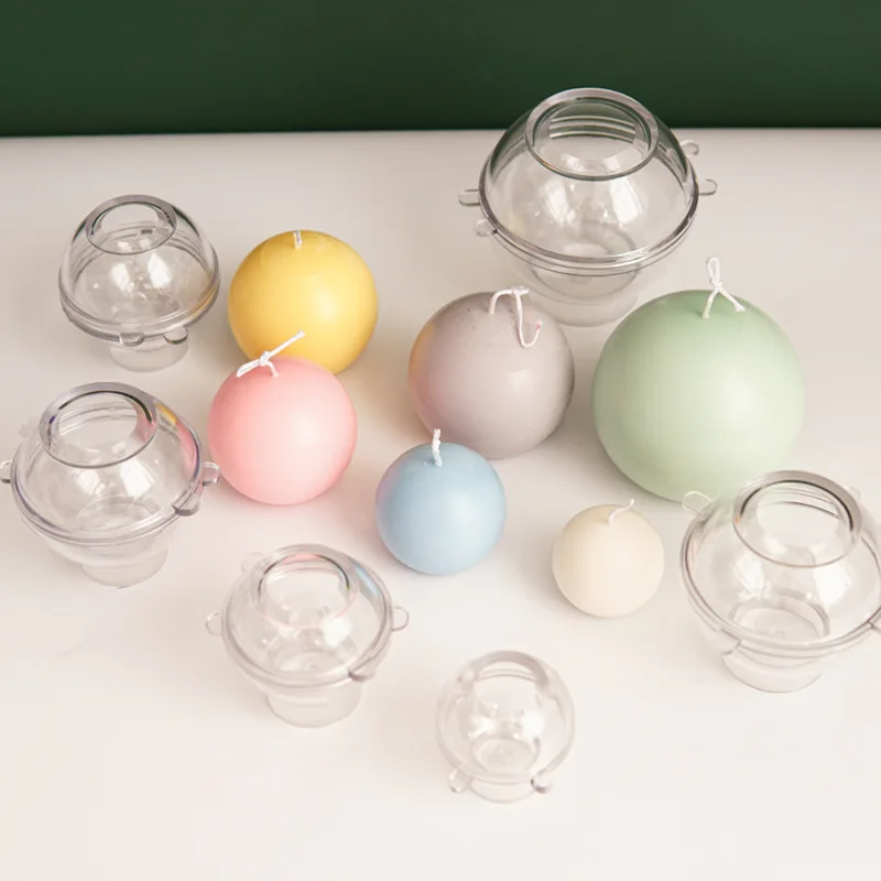 5-8cm Spherical Candle Plastic - огляд і ціна Candle Making Kit