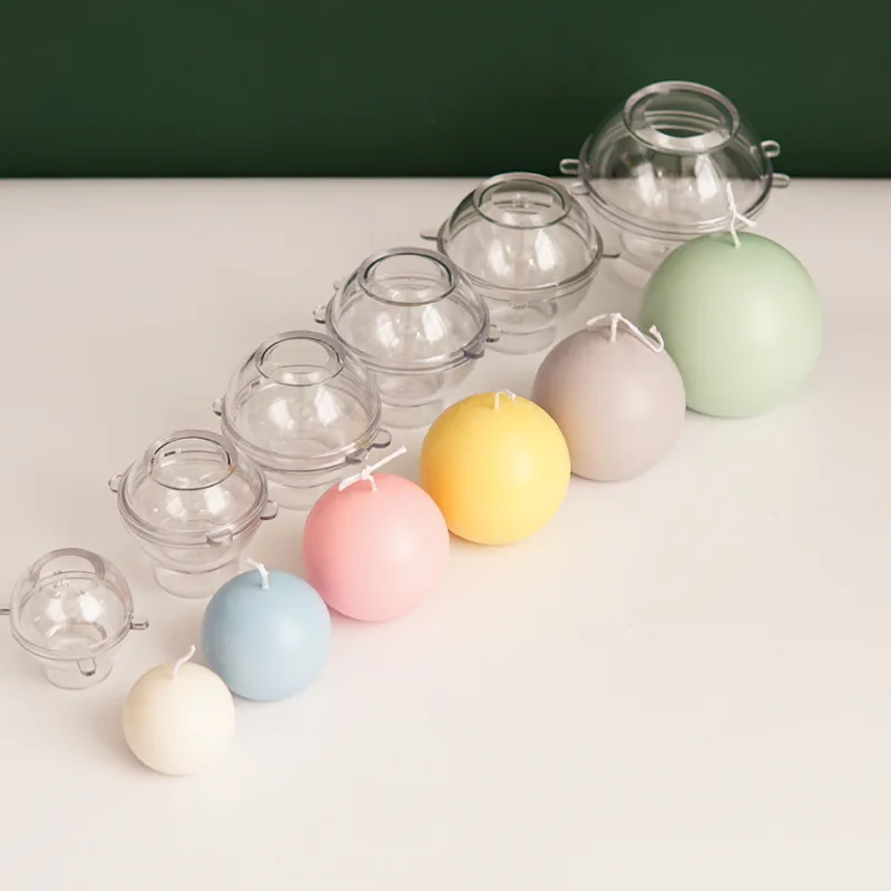 5-8cm Spherical Candle Plastic - огляд і ціна Candle Making Kit