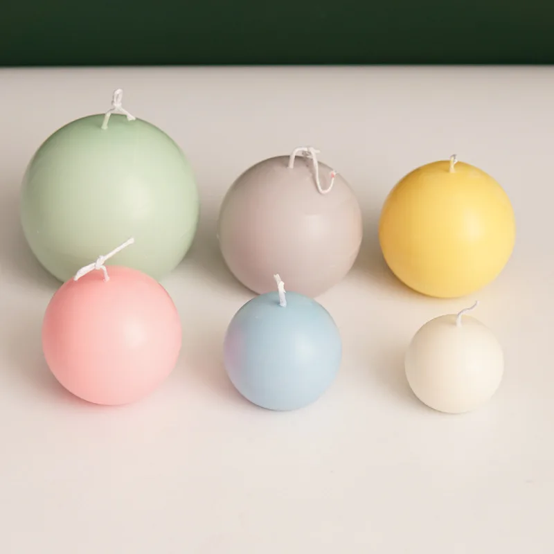 5-8cm Spherical Candle Plastic - огляд і ціна Candle Making Kit