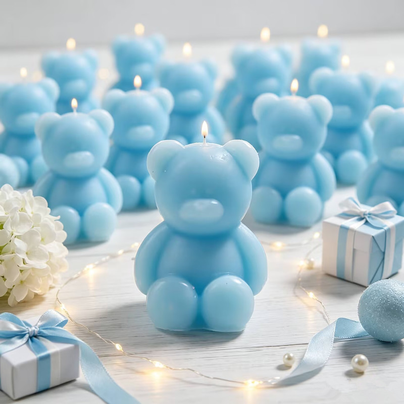 50PCS Shower Candle Shower Fav - огляд і ціна Paraffin Wax