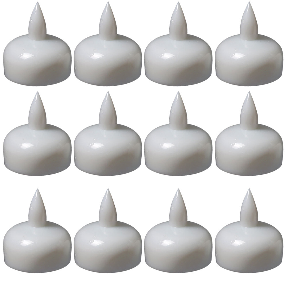 12Pcs Waterproof Floating LED  - огляд і ціна Paraffin Wax