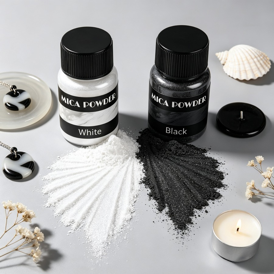 2/24 color metal pigment powde - огляд і ціна Candle Making Kit