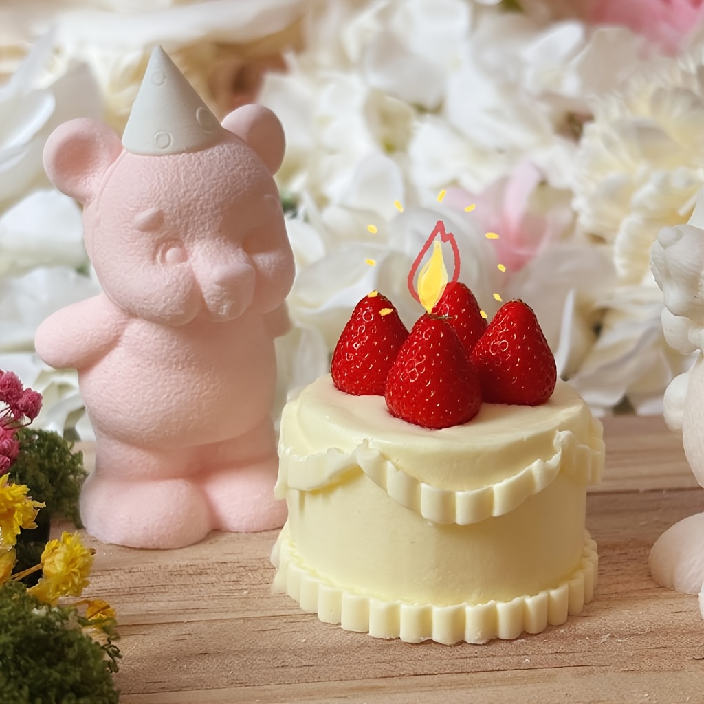 DNEJIU Cute Bear Silicone Mold - огляд і ціна Candle Molds