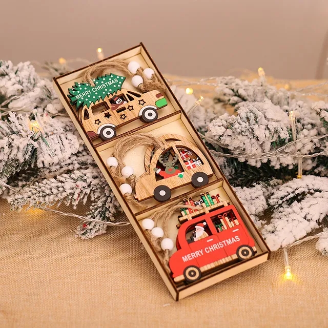 Wooden Christmas Pendant Merry - огляд і ціна Candle Lighter