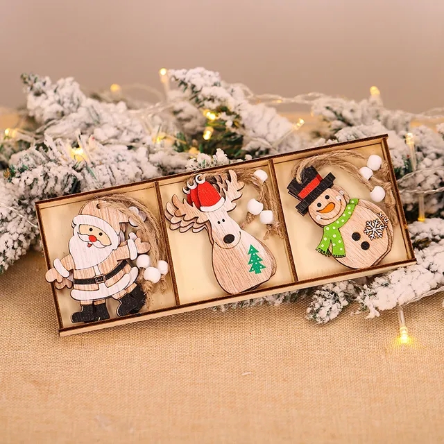 Wooden Christmas Pendant Merry - огляд і ціна Candle Lighter