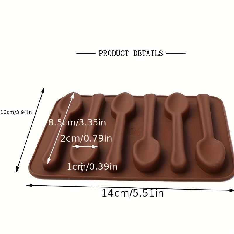 1pc Spoon Silicone Mold, Soap  - огляд і ціна Candle Molds