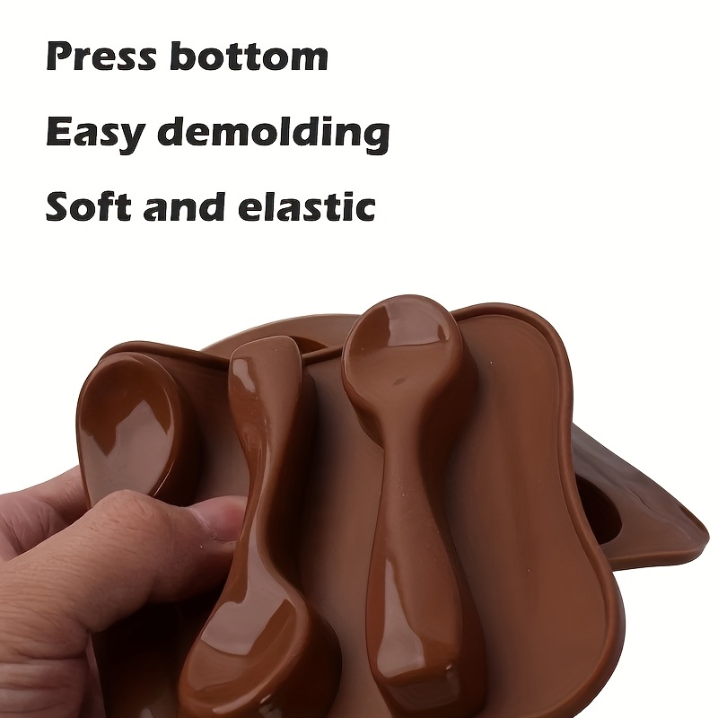 1pc Spoon Silicone Mold, Soap  - огляд і ціна Candle Molds