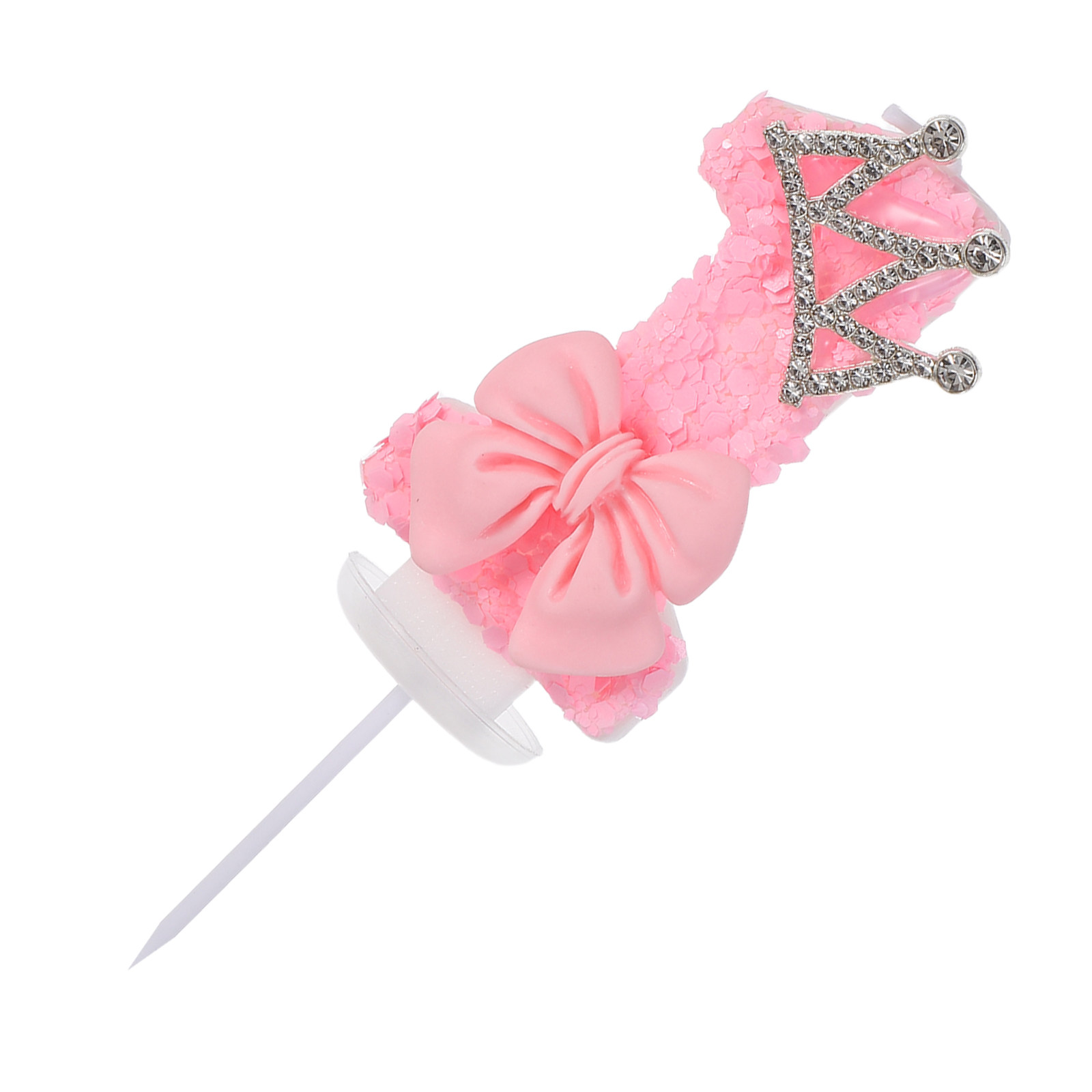 Pink 1st Birthday Bow Crown Ca - огляд і ціна Soy Wax